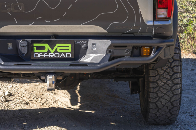 GMC Canyon Rear Bumper - DV8 Offroad - Tube - Micro Texture Black - `23-`26